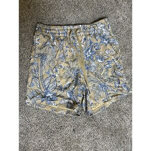 AMERICAN EAGLE Mens Lounge Shorts XL Floral Mesh Drawstring